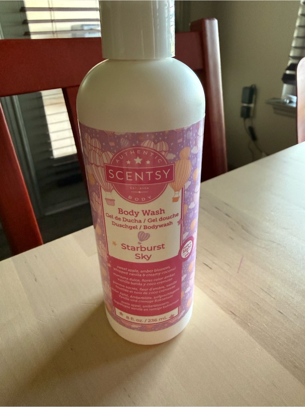 Scentsy Starburst Sky Body Wash NIB